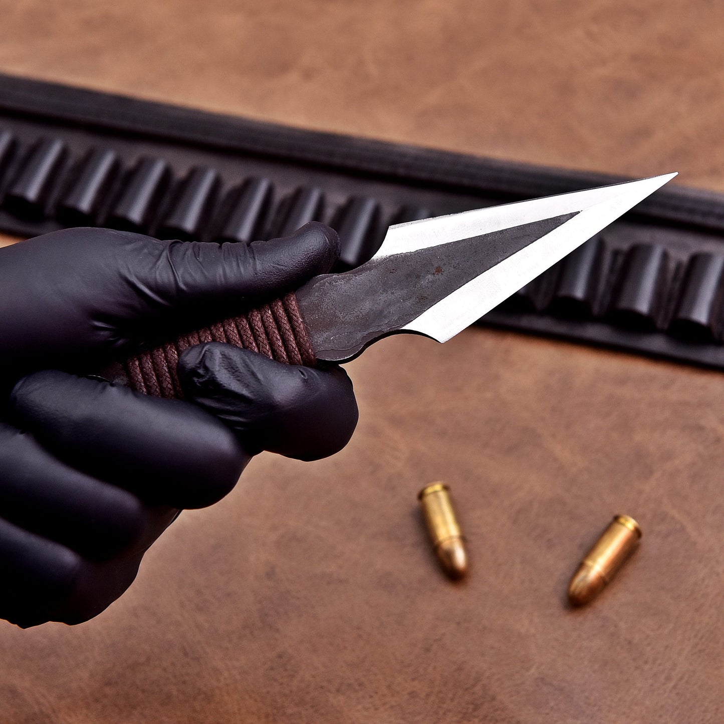 Custom made throwing knife for professional throwers, collectors, and outdoor enthusiasts.