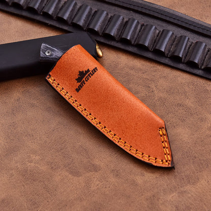 Obsidian Curve Kukri Knife