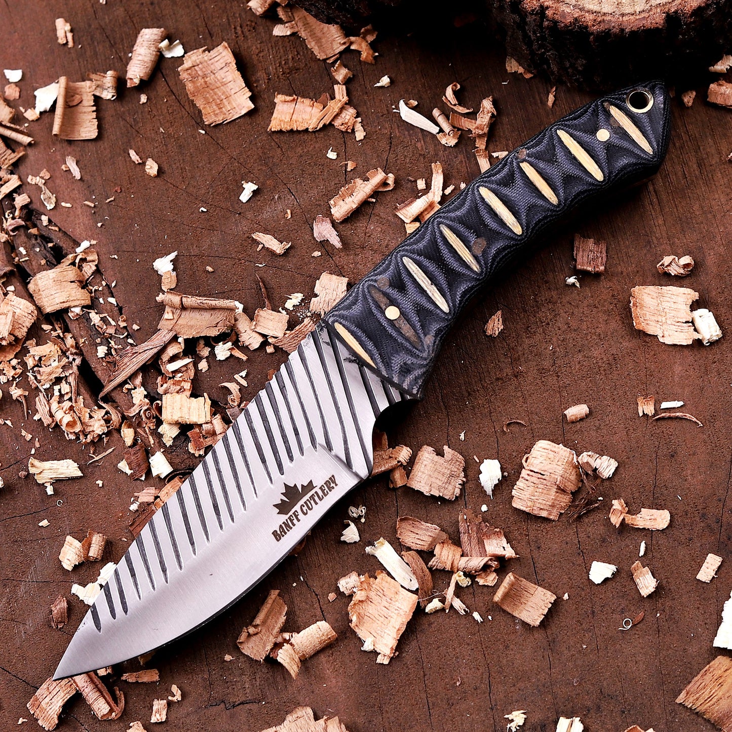 Banff Cutlery - Sundance Peak Hunter Full Tang Hunting Knife Razor Sharp Edge
