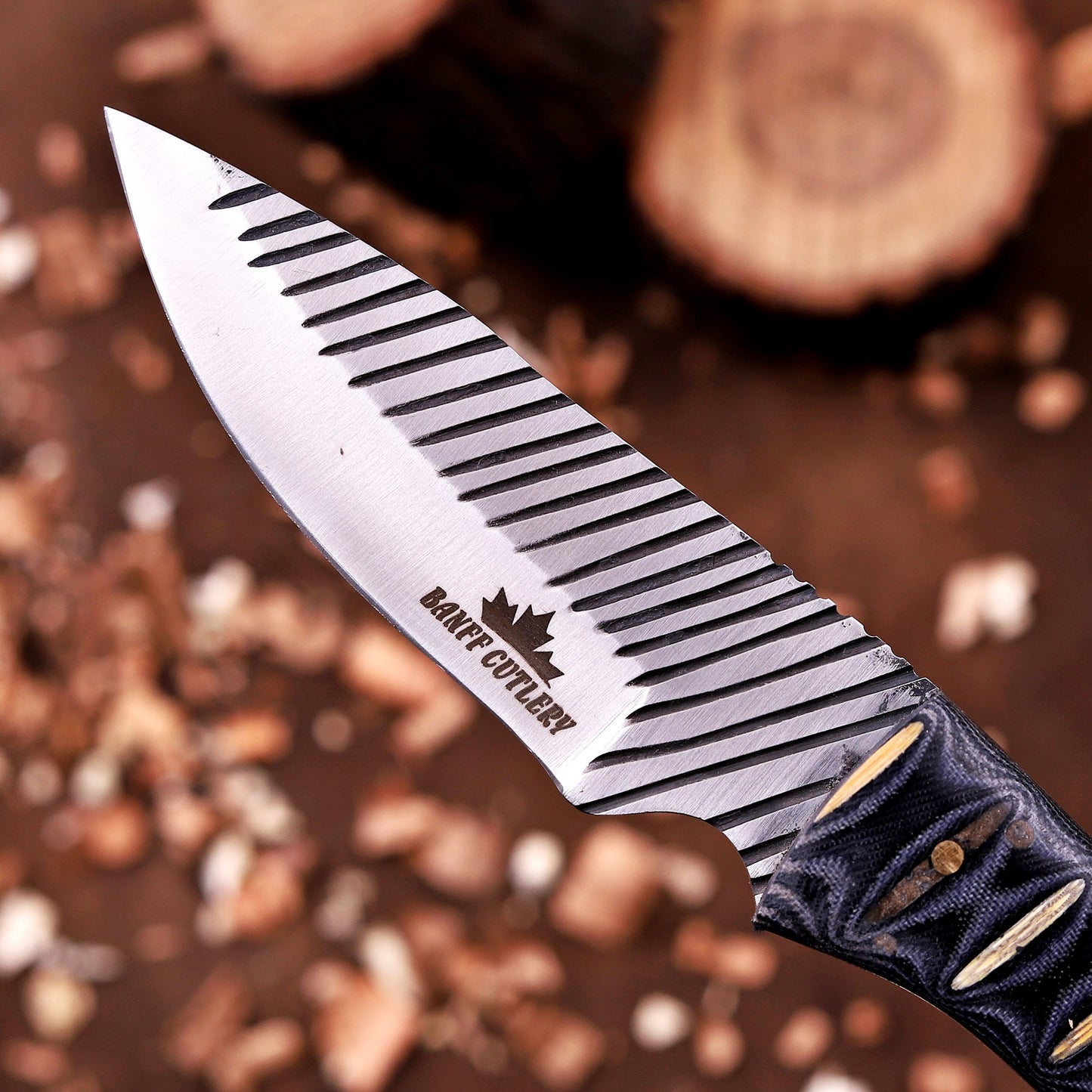 Banff Cutlery - Sundance Peak Hunter Full Tang Hunting Knife Razor Sharp Edge