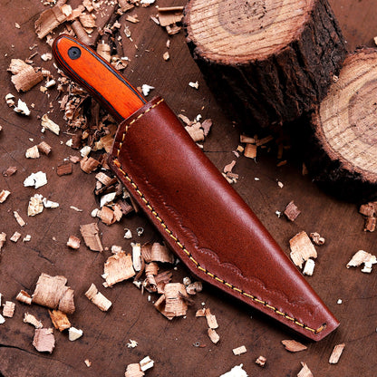 Banff Cutlery Kirdashi Utility Knife – Stonewash Drop Point Fixed Blade EDC Knife