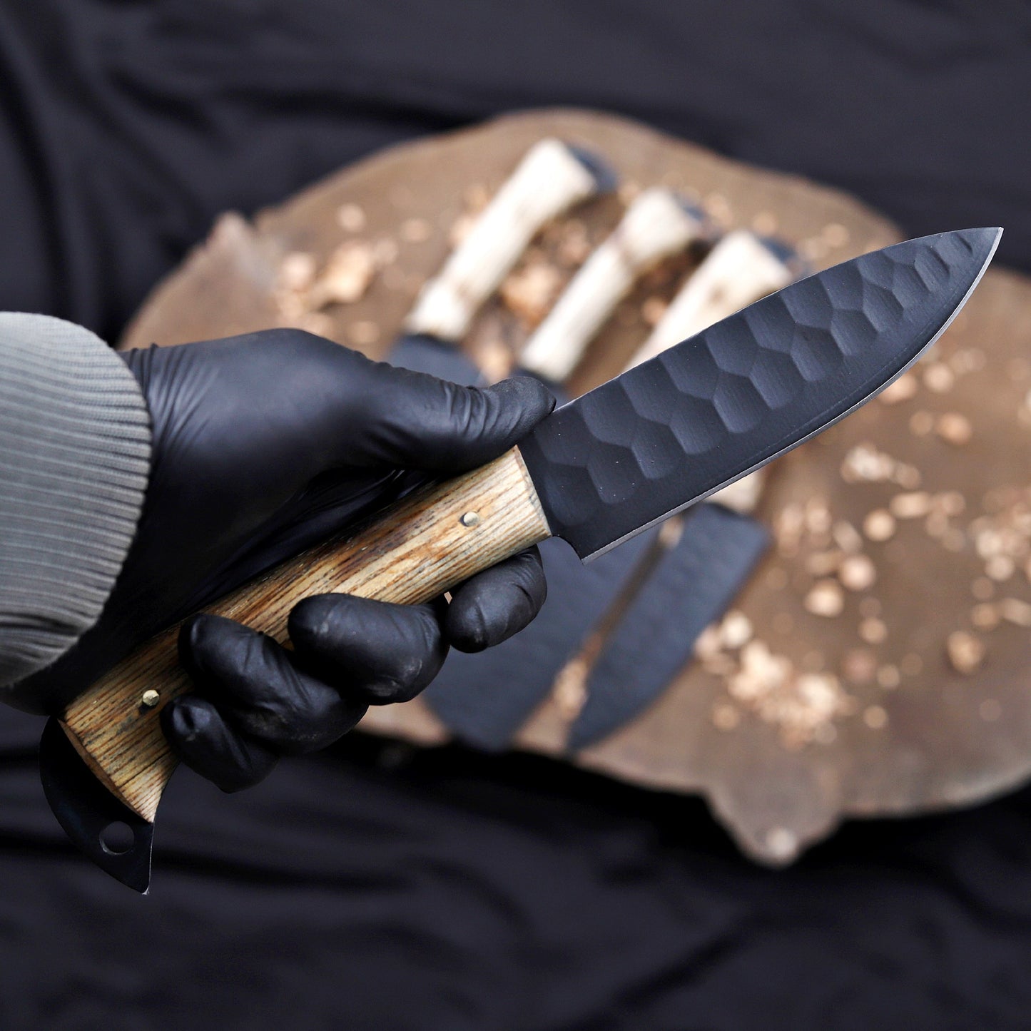 Banff Cutlery - 5 Kitchen Knives Set With Leather Kit
