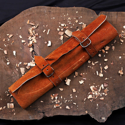 Banff Cutlery - 5 Kitchen Knives Set With Leather Kit