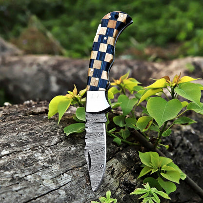 Banff Cutlery - Damascus Steel Folding Knife